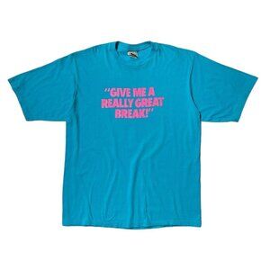 90s Vintage General Motors Spring Break Slogan T-shirt Single Stitch Car Pun.